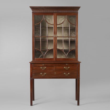 Rare Chippendale Desk and Bookcase